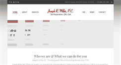 Desktop Screenshot of jmillercpas.com